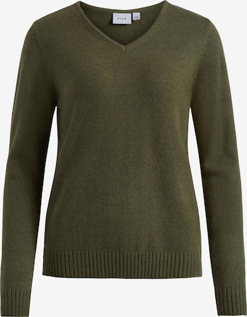 VILA Sweater 'Ril' in Green: front