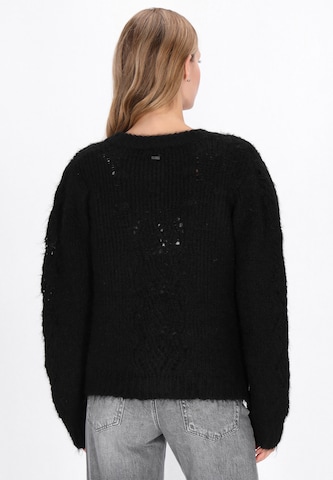 DreiMaster Vintage Knit cardigan in Black