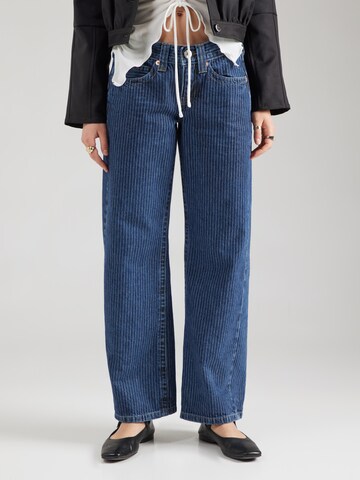 BDG Urban Outfitters - Pierna ancha Vaquero 'KAYLA' en azul: frente