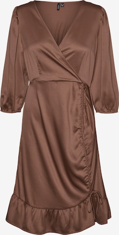 Robe de cocktail 'ESSI' VERO MODA en marron : devant