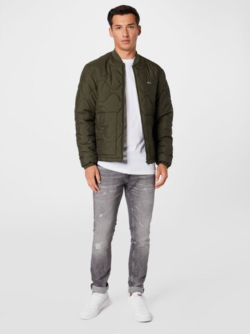 Veste mi-saison Tommy Jeans en vert