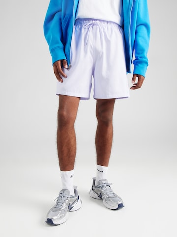 Nike Sportswear Loose fit Trousers 'Club' in Purple: front