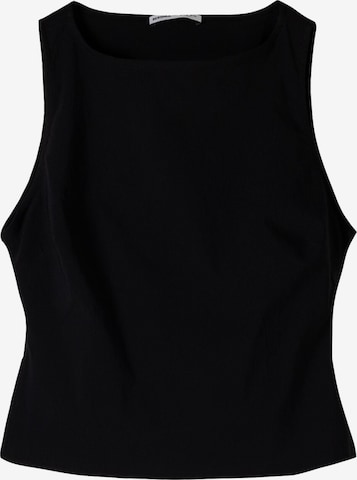 Haut Bershka en noir : devant