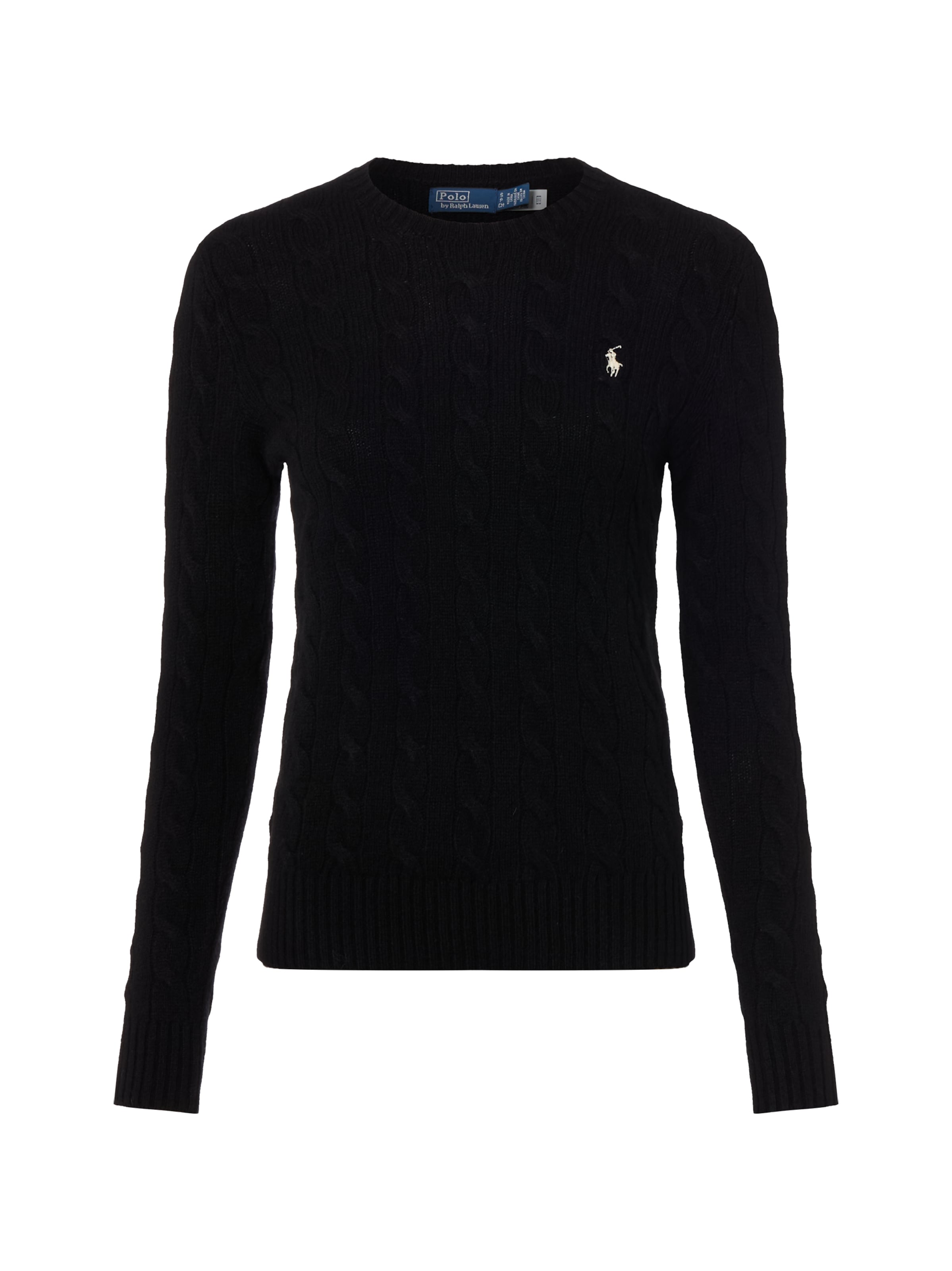 Pull-over Polo Ralph Lauren en noir : devant