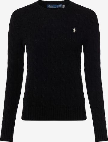 Pull-over Polo Ralph Lauren en noir : devant