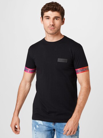 Gianni Kavanagh T-shirt 'Black Torsion' i svart: framsida