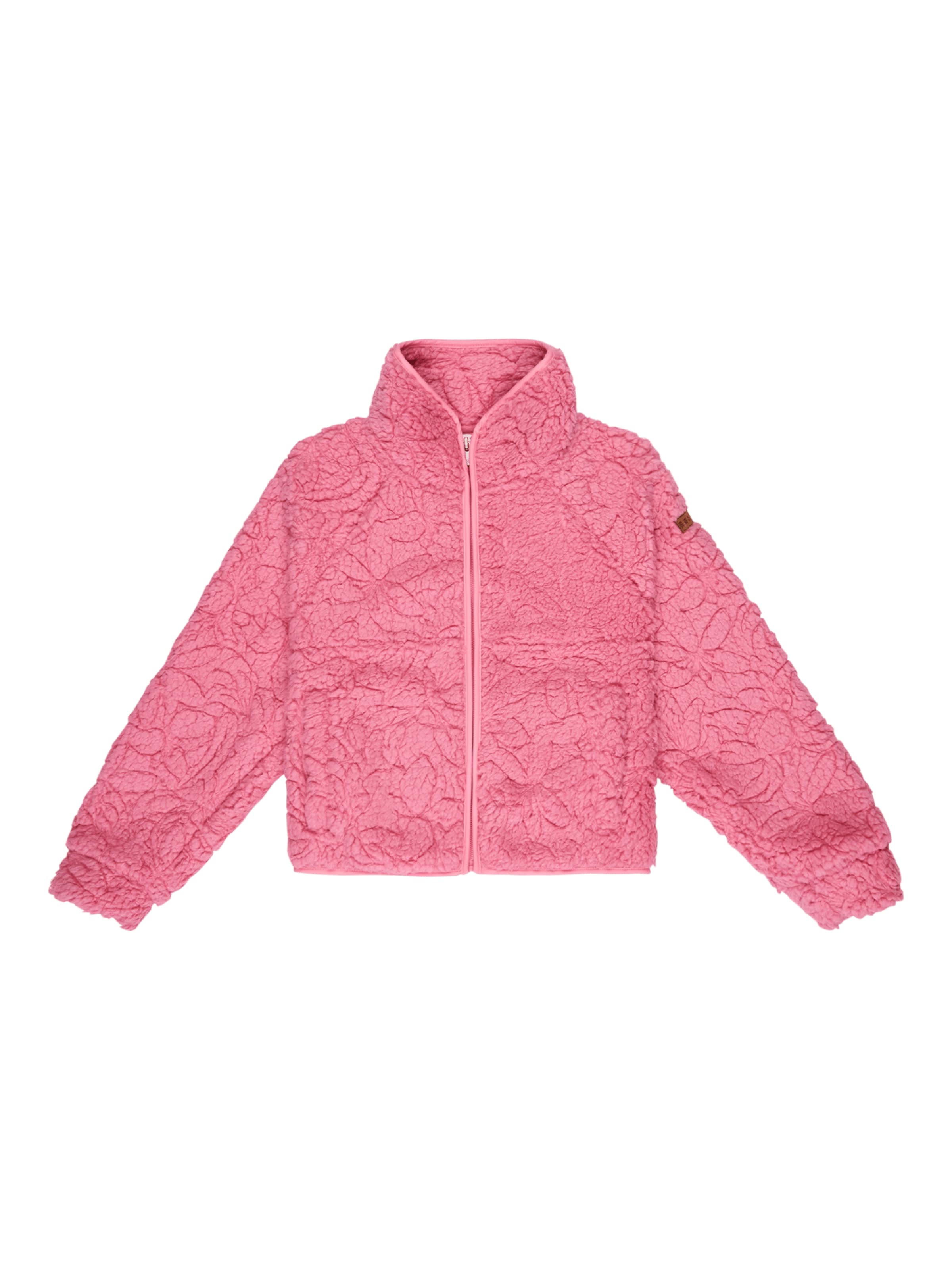 ROXY Fleece Jacket in Pink: front
