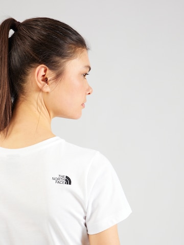 T-shirt 'EASY' THE NORTH FACE en blanc