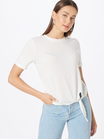 T-shirt 'LAMIRA' VERO MODA en blanc : devant