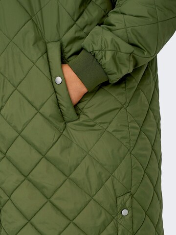 ONLY Carmakoma Between-Seasons Coat 'New Sandy' in Green