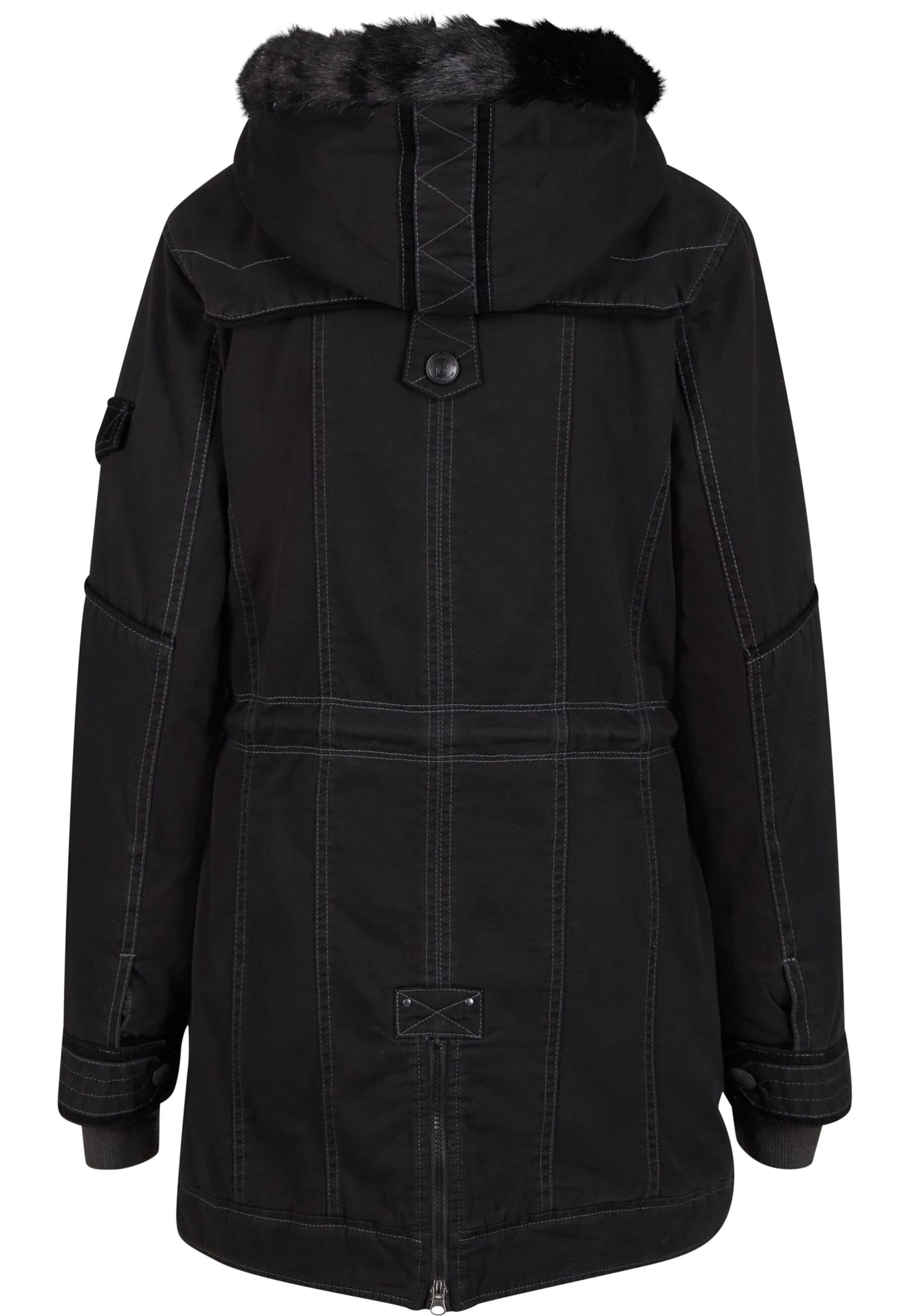 Brandit Winter parka in Black