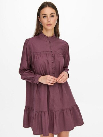 JDY Shirt Dress in Purple