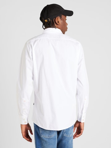 BOSS Orange Regular Fit Hemd 'Relegant_6' in Weiß