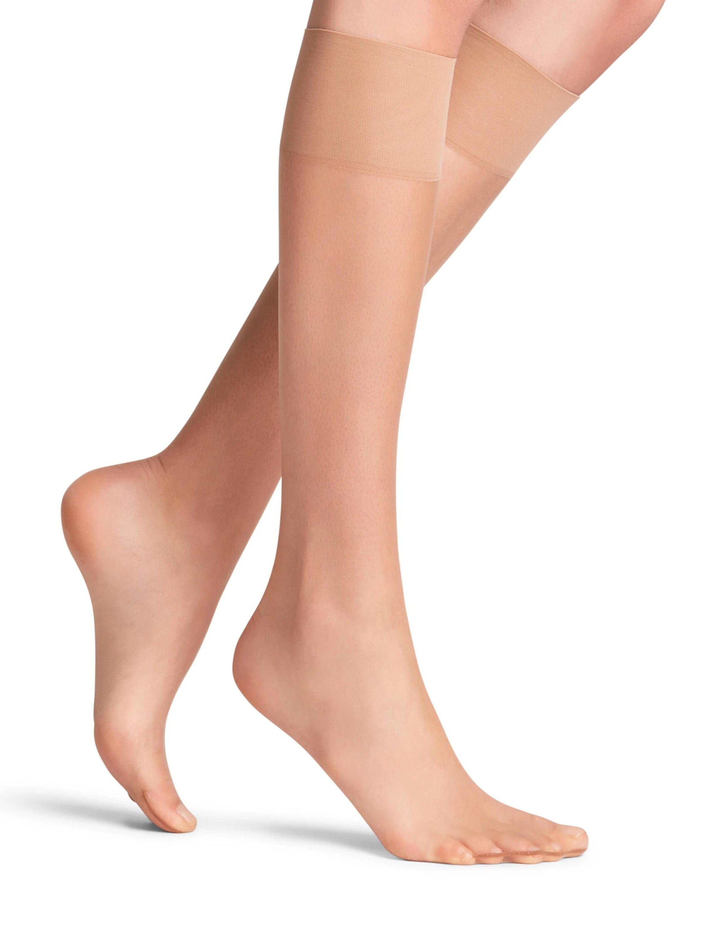 FALKE Overknee Strümpfe 'Shelina'‌ in Gelb