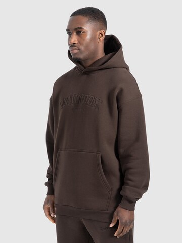 Smilodox Sweat jacket ' Levio ' in Brown