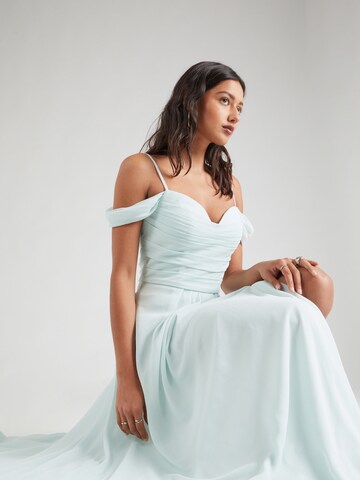 Robe de soirée mascara en vert