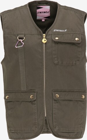 MYMO Bodywarmer in Groen: voorkant