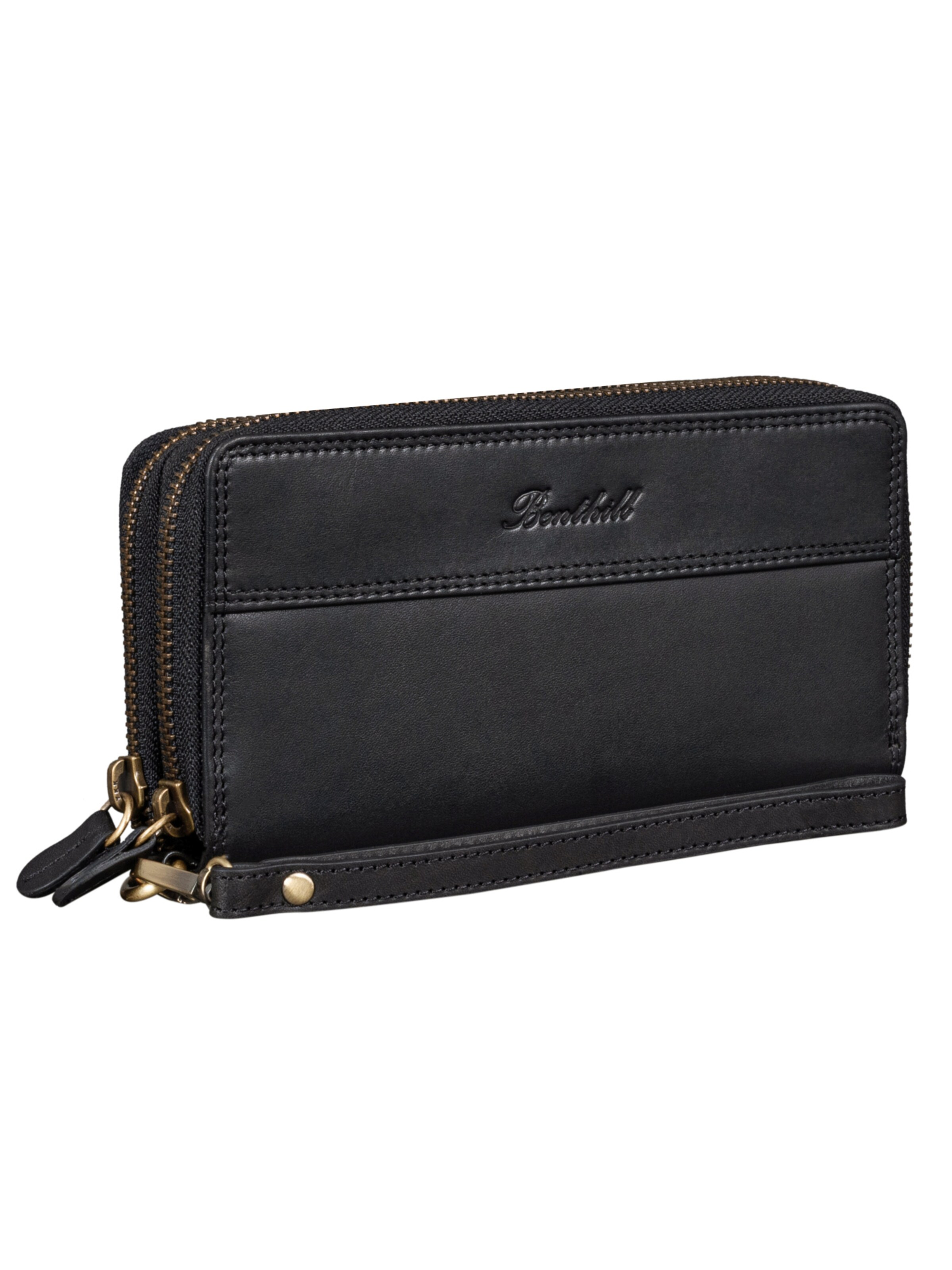 Benthill Wallet 'XL' in Black: front