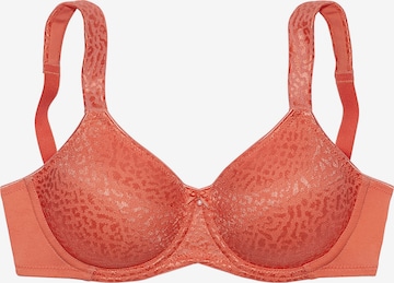 LASCANA Minimiser Bra in Orange: front