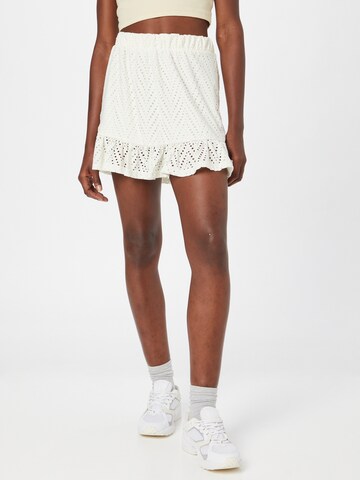 VERO MODA - Falda 'LEAH' en blanco: frente