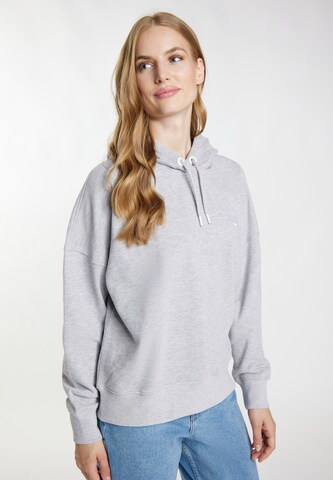 DreiMaster Maritim Sweatshirt in Grijs: voorkant