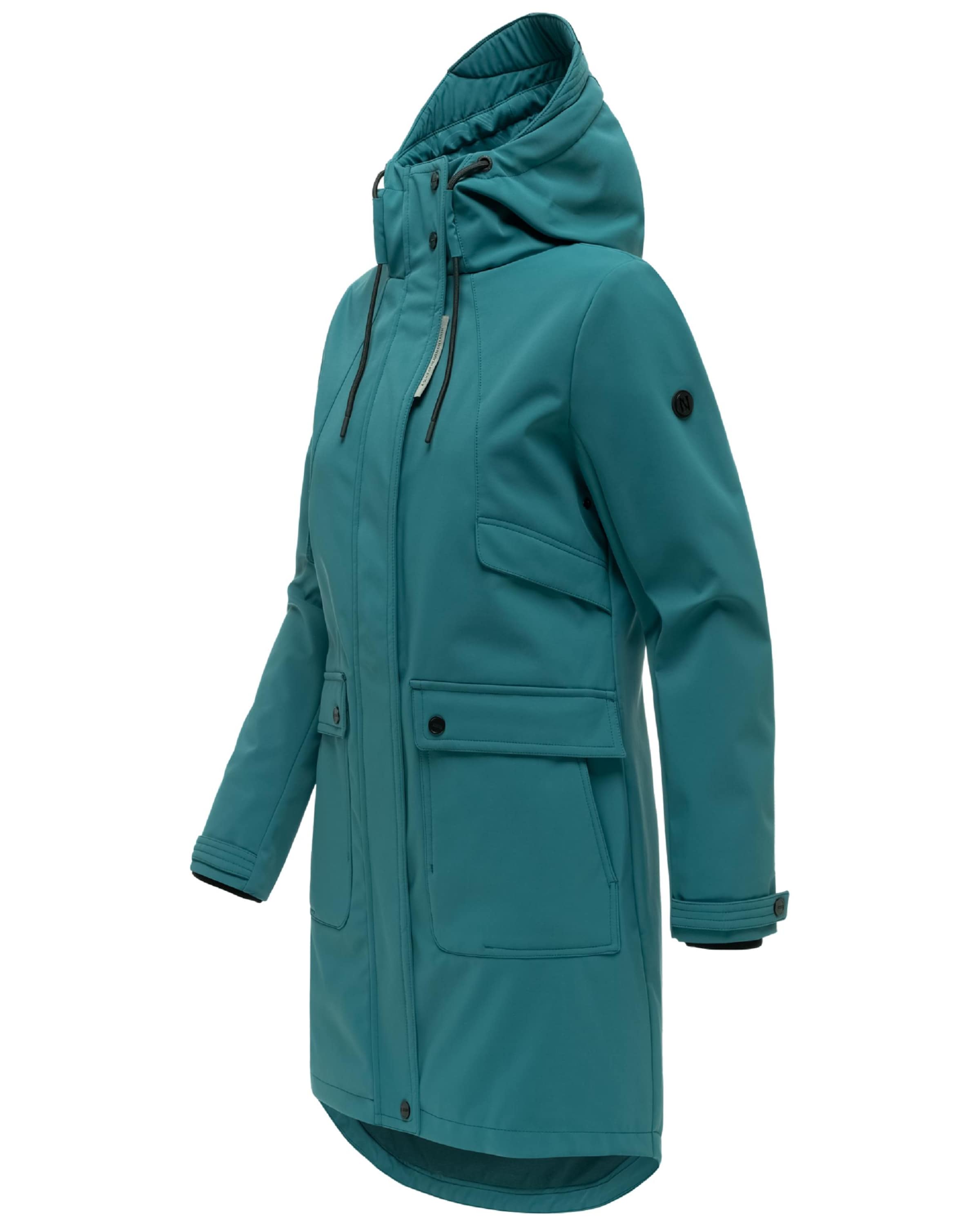 Manteau fonctionnel 'Morgennebel 14' NAVAHOO en vert