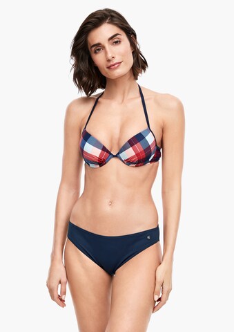 s.Oliver Bikinihose in Blau: Vorderseite
