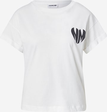 T-shirt 'NMGABY' Noisy may en blanc : devant