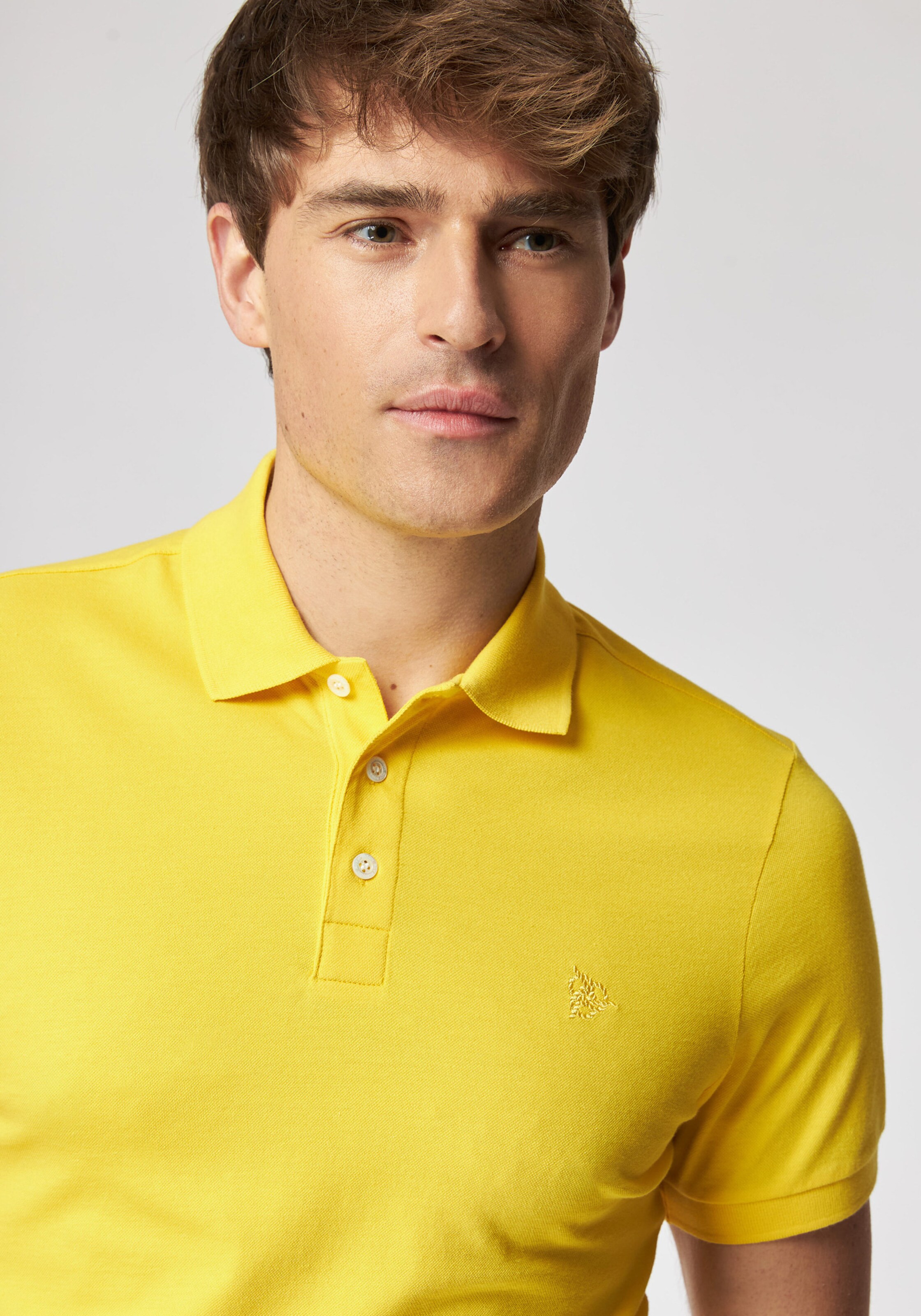 Männer Große Größen ROY ROBSON Poloshirt in Gelb - RH16990 Männer Große Größen ROY ROBSON Poloshirt in Gelb - RH16990
