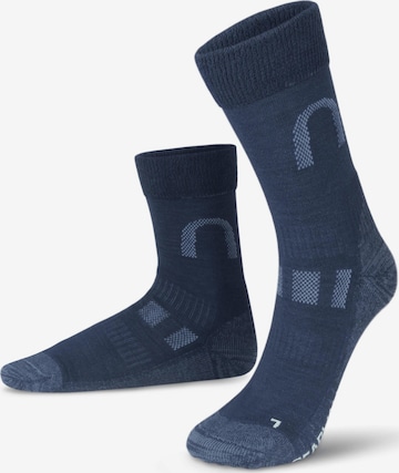 normani Athletic Socks in Blue: front