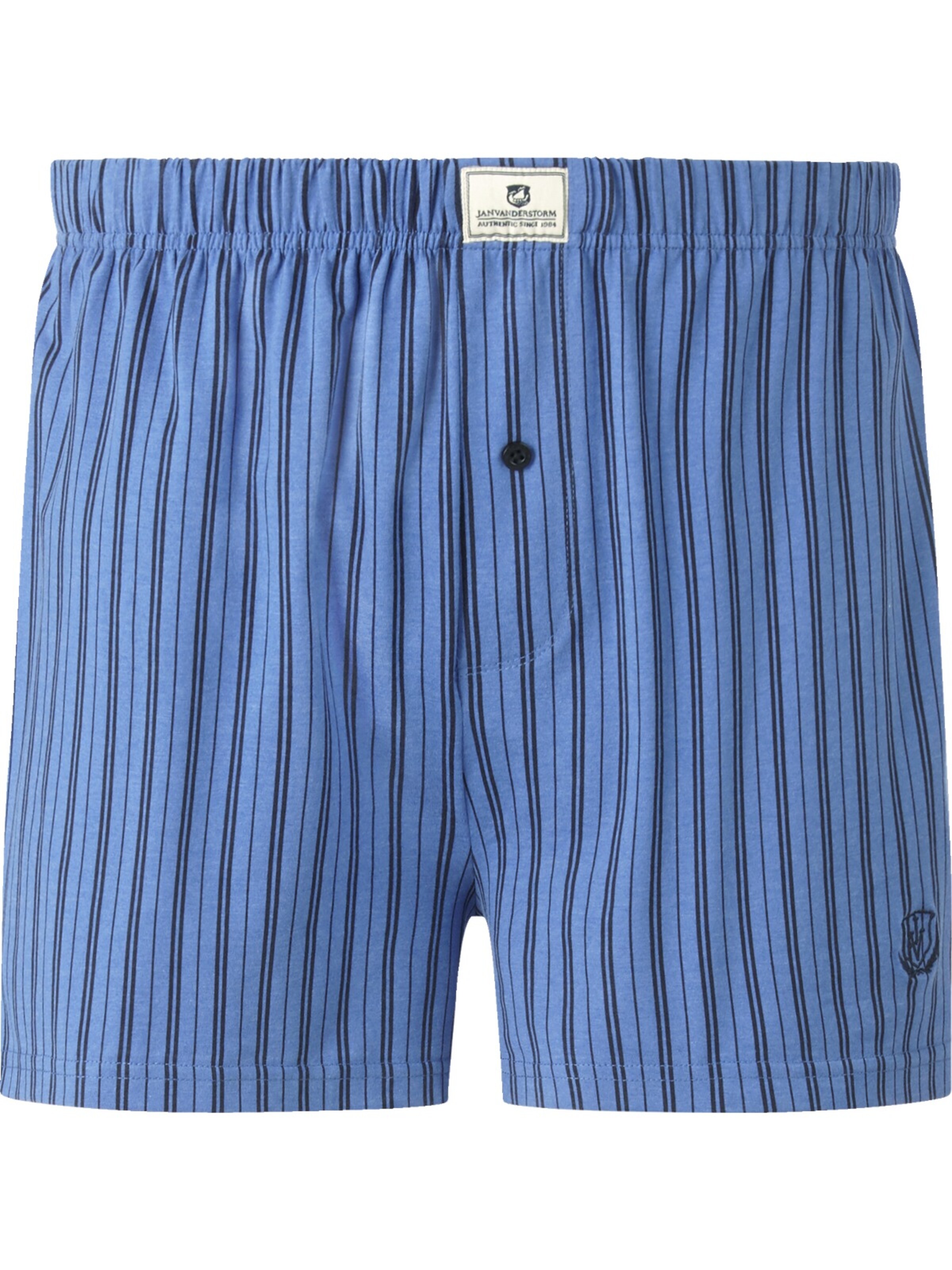 Jan Vanderstorm Boxer shorts ' Thure ' in Blue