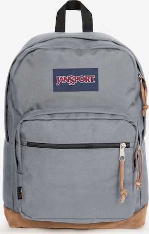 JANSPORT Backpack 'Right' in Grey: front