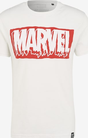Recovered Shirt 'Marvel Slime Logo Vintage' in White: front