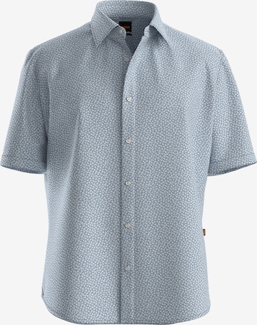 BOSS Regular Fit Hemd 'Rash' in Blau: Vorderseite