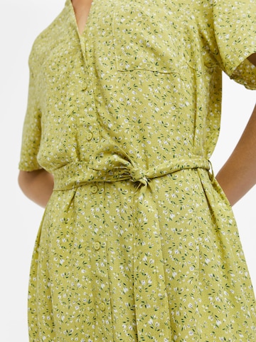 Robe-chemise 'EMA ELISE' OBJECT en vert