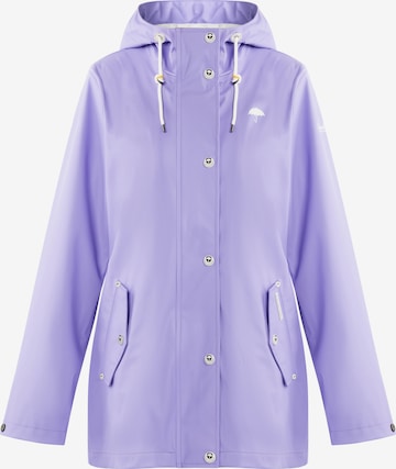 Veste fonctionnelle Schmuddelwedda en violet : devant