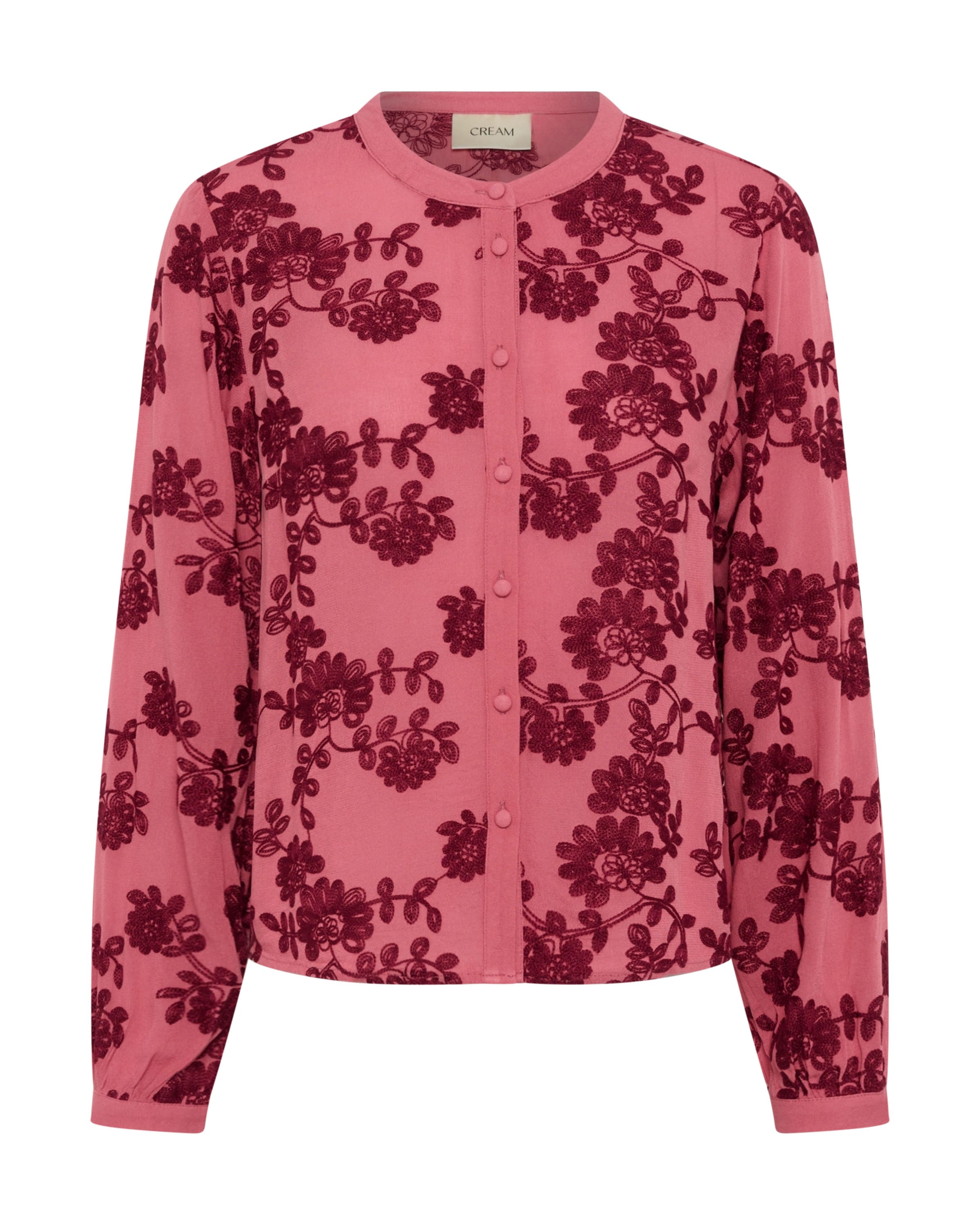 Cream Bluse 'CRRuby' i XS i lysviolet / bordeaux, Produktvisning