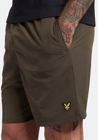 Lyle & Scott Loosefit Broek in Groen