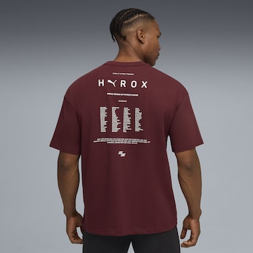 PUMA Functioneel shirt 'Puma x Hyrox' in Rood: voorkant