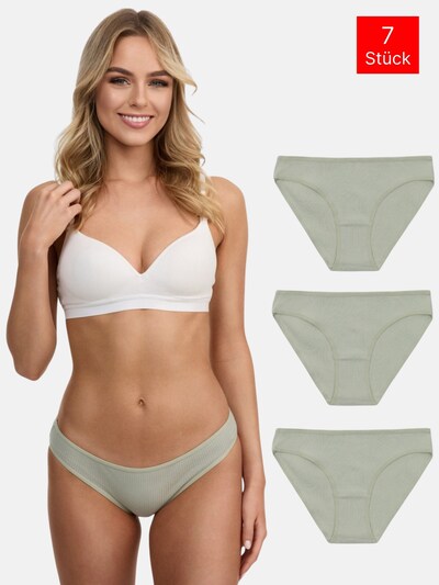 Tazzio Slip '3er-Pack F941' i L i lysegrøn, Produktvisning