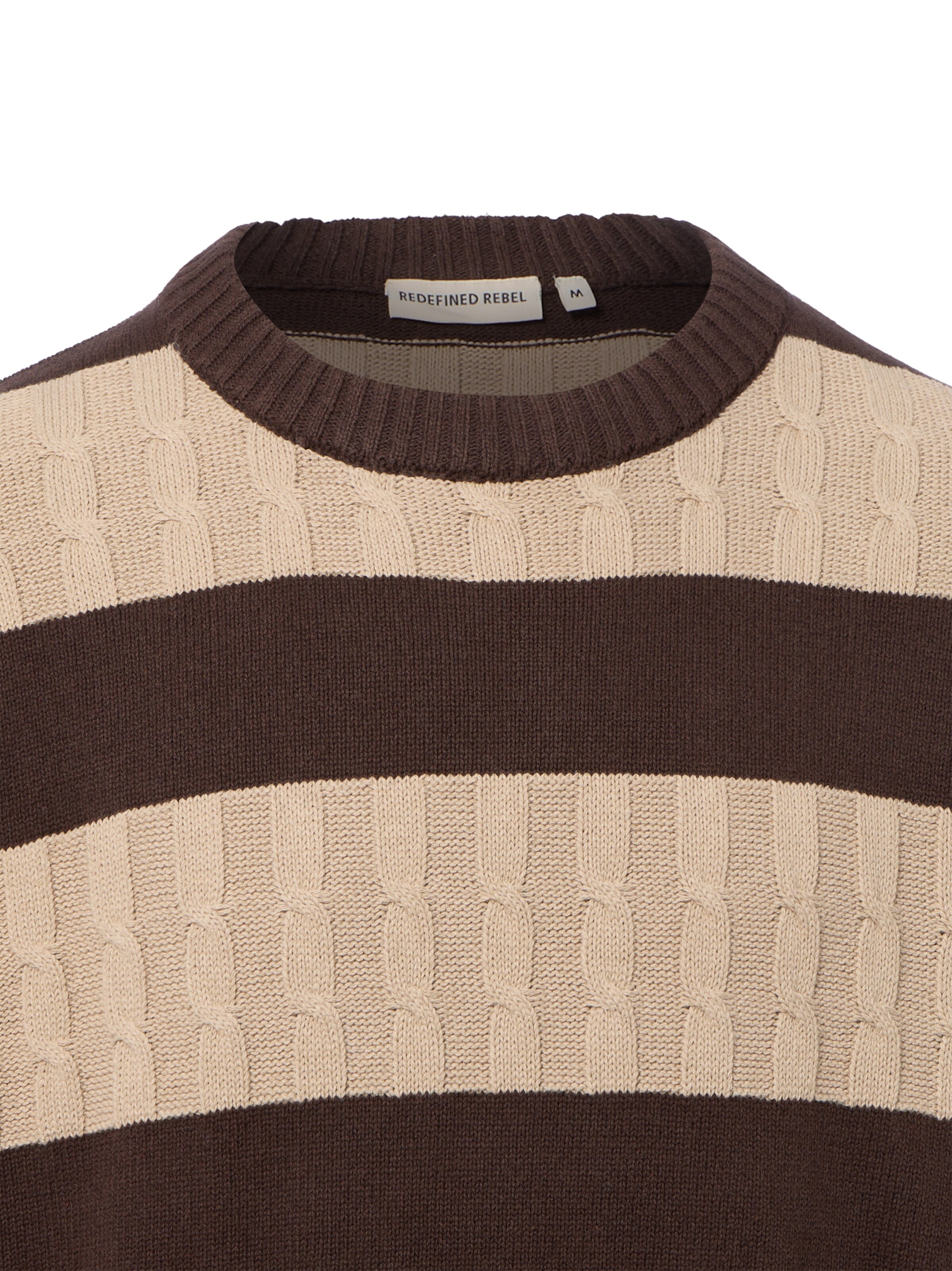 Pull-over 'Pierre' Redefined Rebel en beige