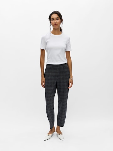 Coupe slim Pantalon 'OBJLisa' OBJECT en gris