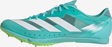 ADIDAS PERFORMANCE - Zapatillas de running 'Adizero Distancestar' en verde: frente