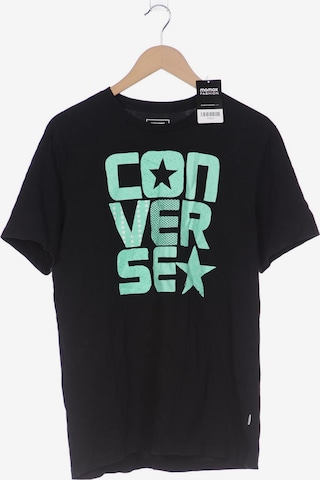 CONVERSE T-Shirt M in Schwarz: predná strana