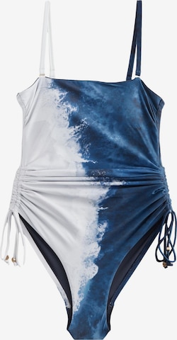 NextJednodijelni kupaći kostim - plava boja: prednji dio