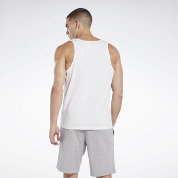 Reebok - Camisa funcionais em branco