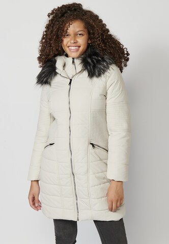 Parka d’hiver KOROSHI en blanc