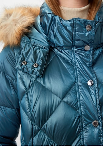 COMMA Zimní kabát – zelená