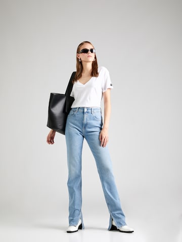 REPLAY Flared Jeans i blå