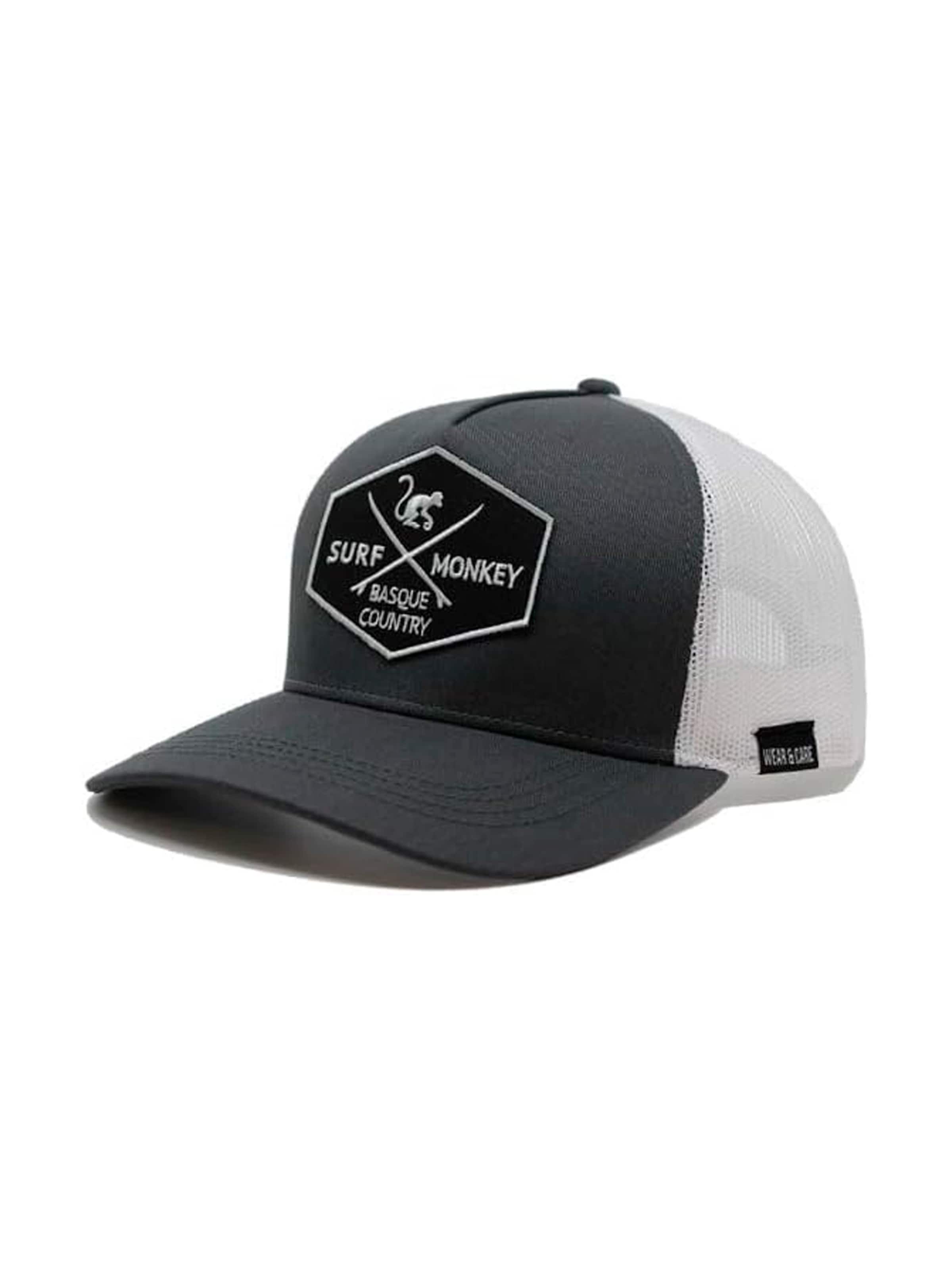 Surf Monkey Sportpet in Grijs: voorkant